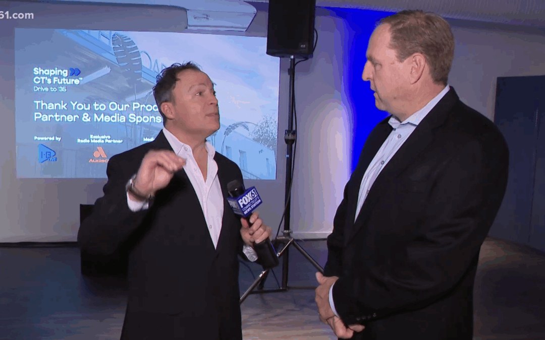 FOX61’s Jim Altman at Shaping CT’s Future: Drive To ’35