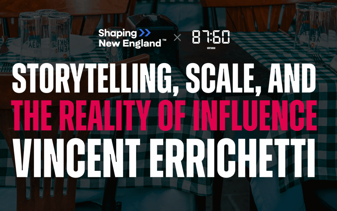 Storytelling, Scale, & the Reality of Influence | Vincent Errichetti